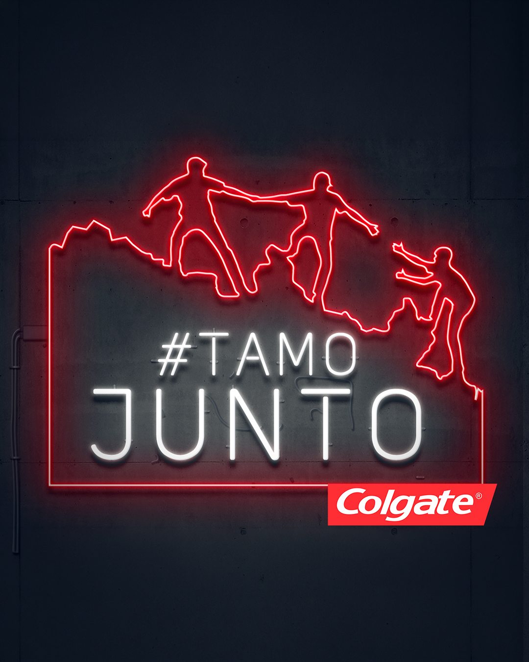 Colgate — Tamo Junto event logo