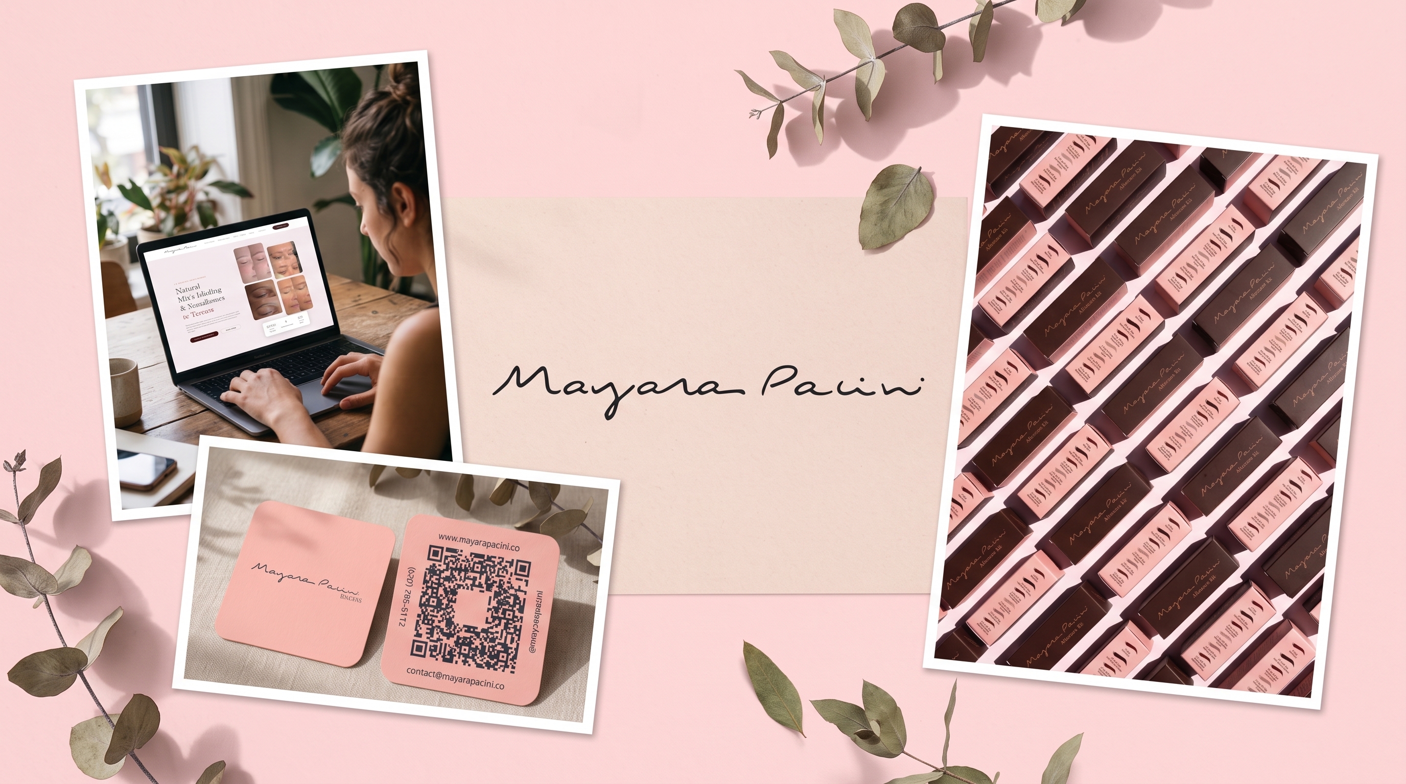 Mayara Pacini Brows brand applied